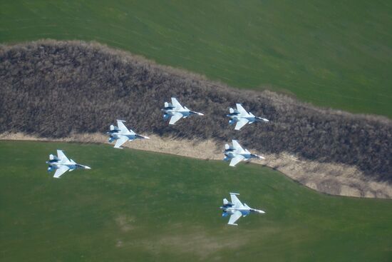 Russia Victory Day Parade Rehearsal