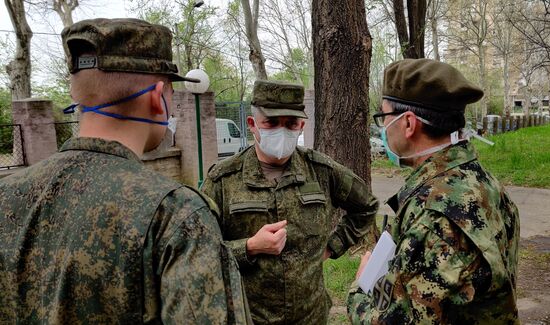 Serbia Russia Coronavirus Aid