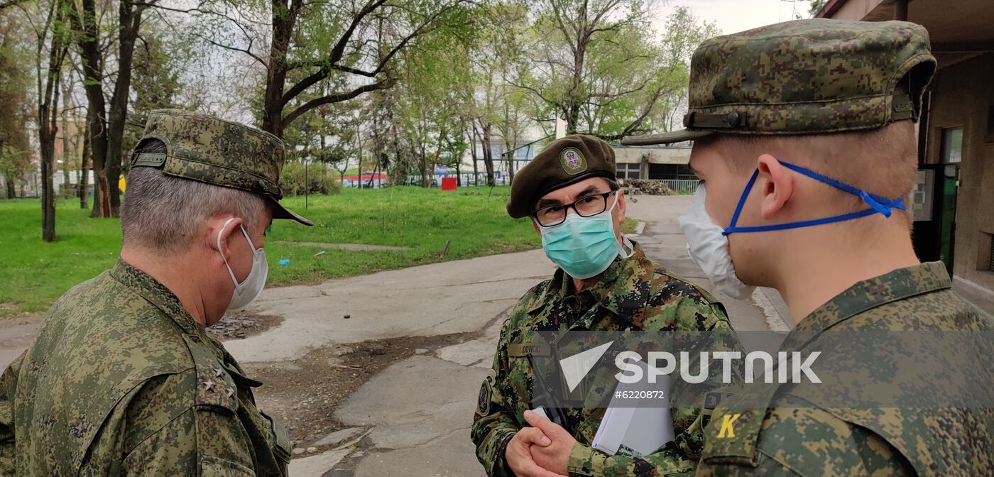 Serbia Russia Coronavirus Aid