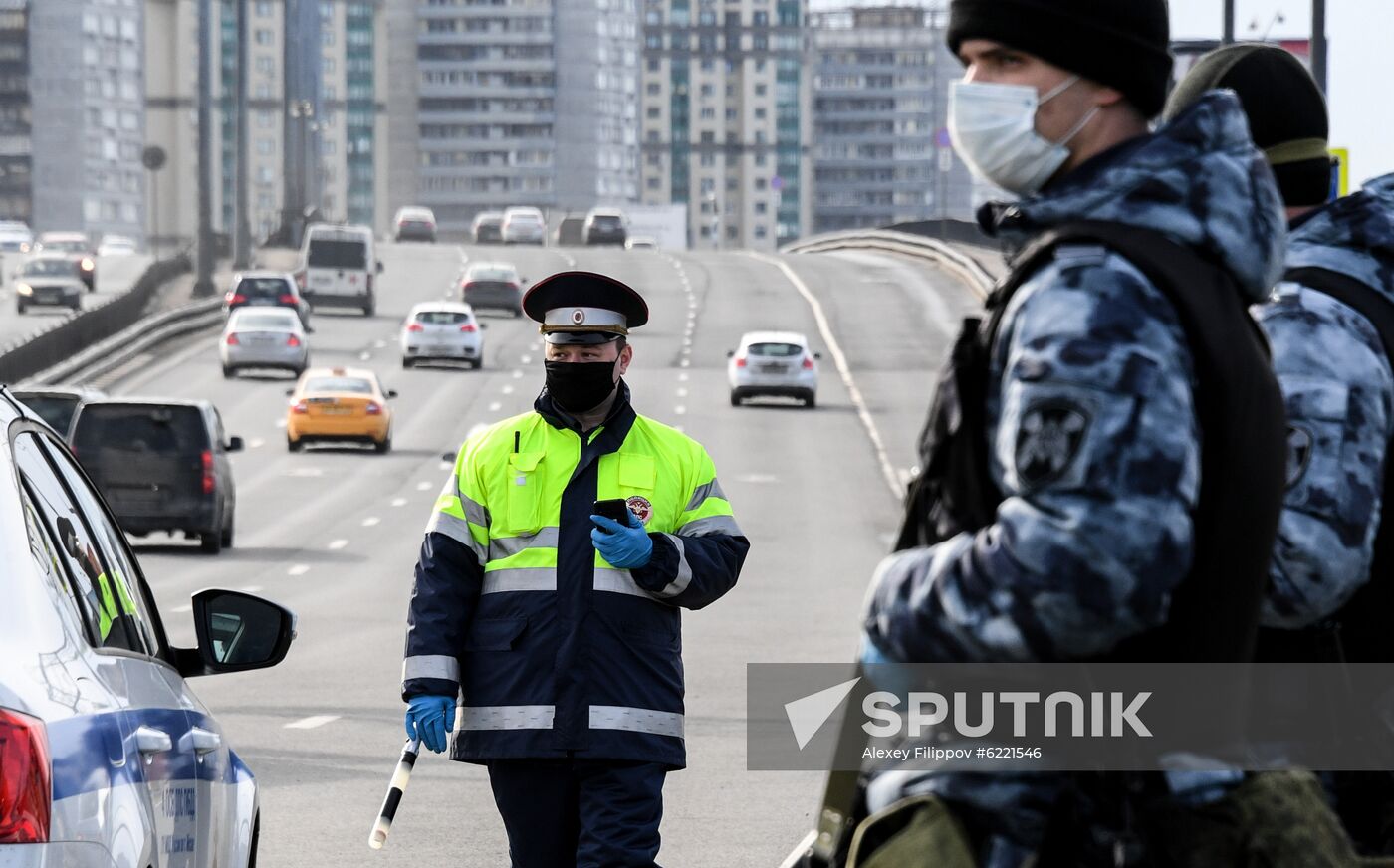 Russia Coronavirus Lockdown