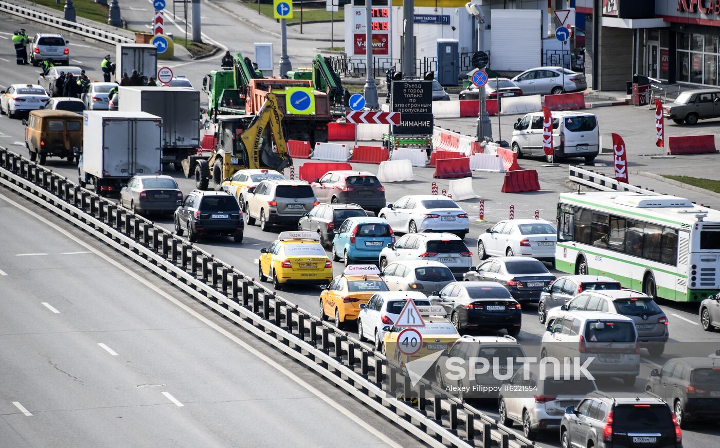 Russia Coronavirus Lockdown