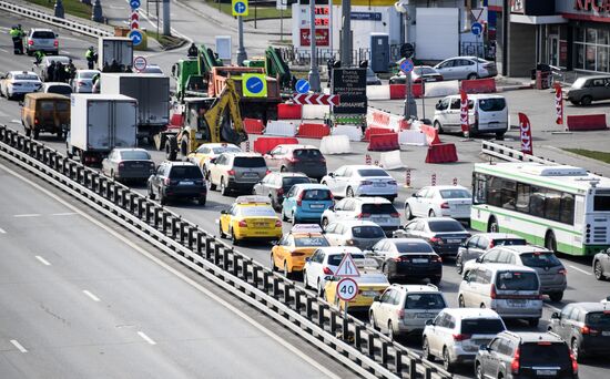 Russia Coronavirus Lockdown