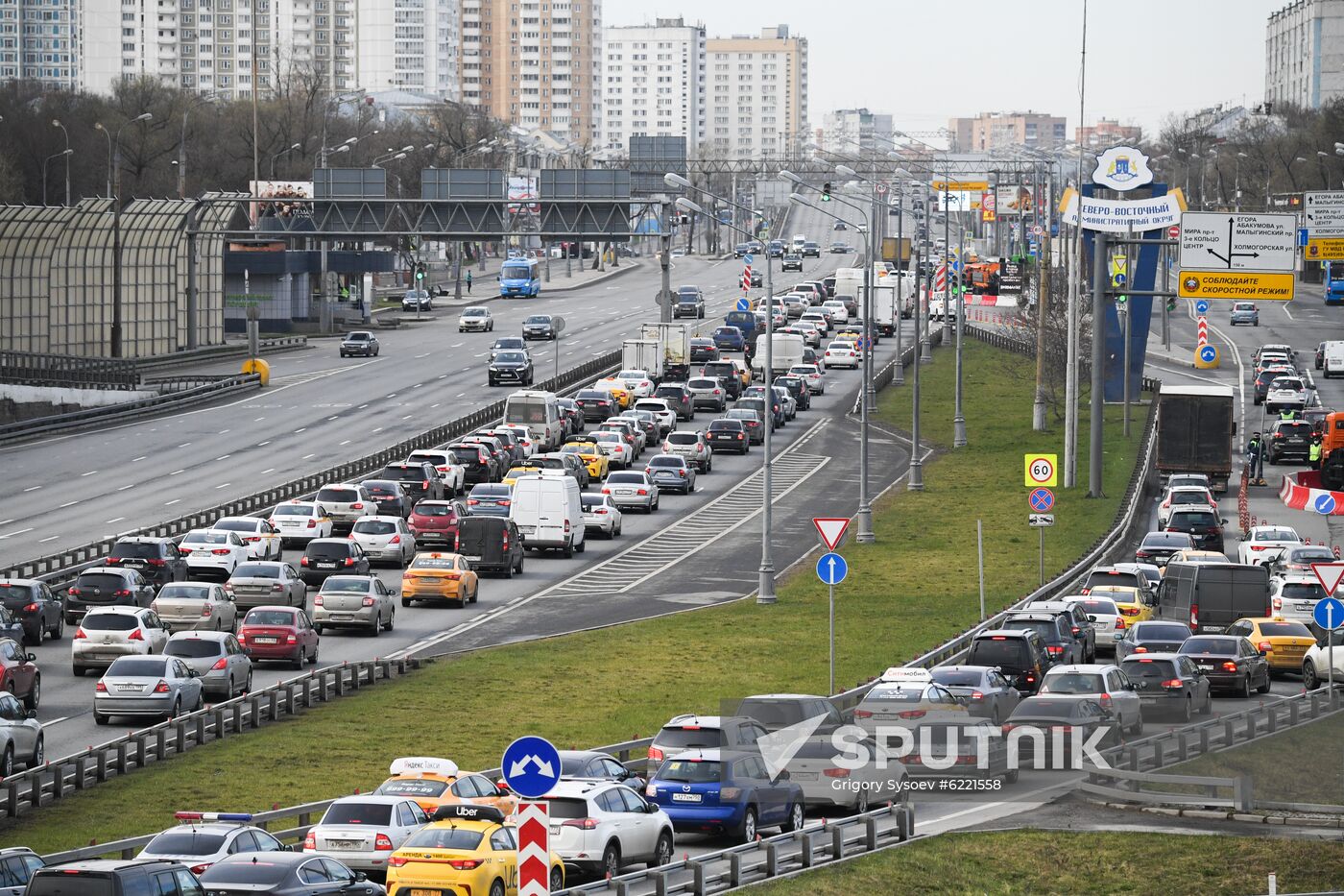 Russia Coronavirus Lockdown