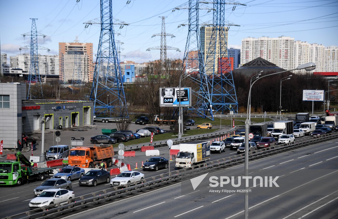 Russia Coronavirus Lockdown