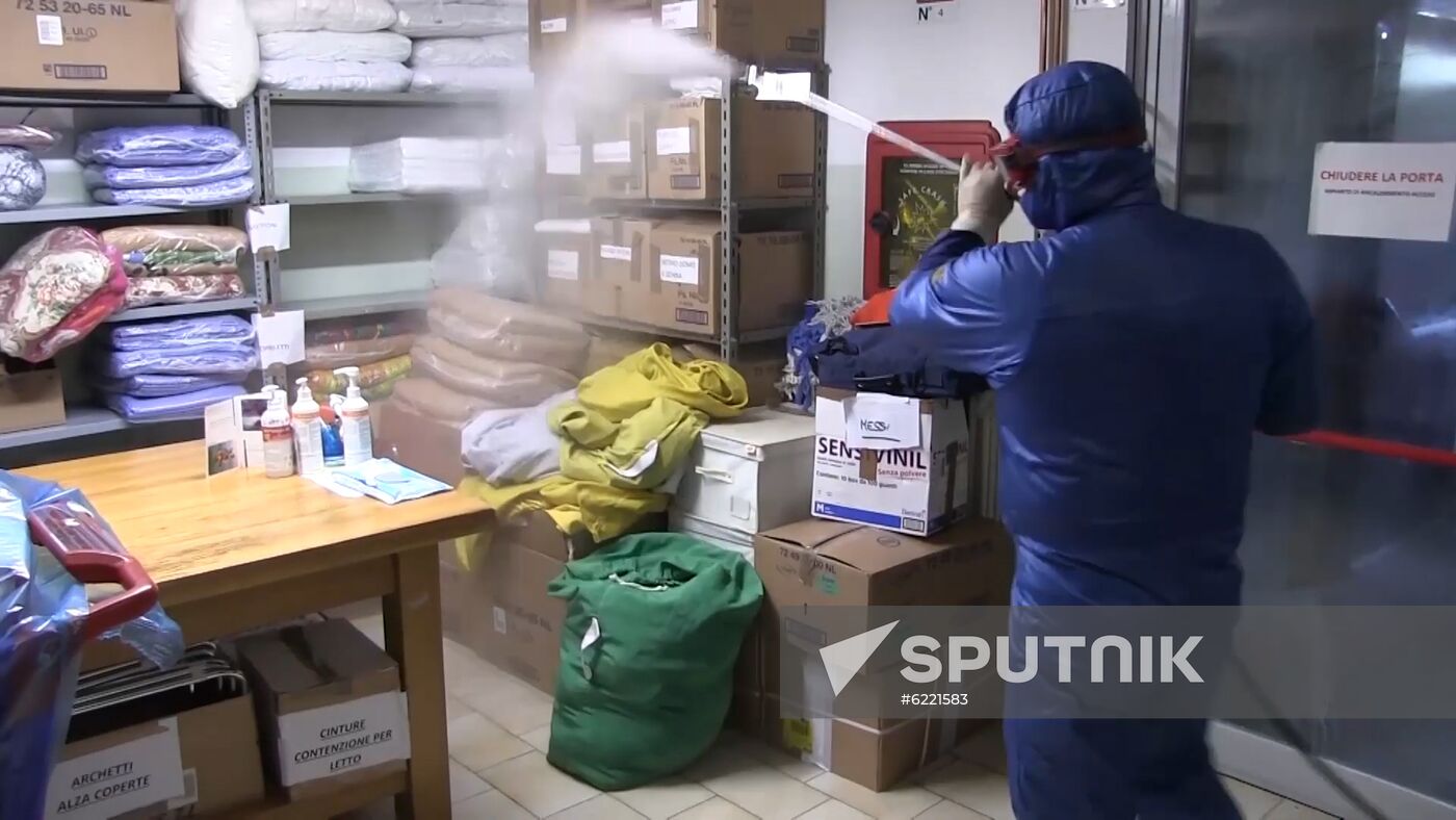 Italy Russia Coronavirus