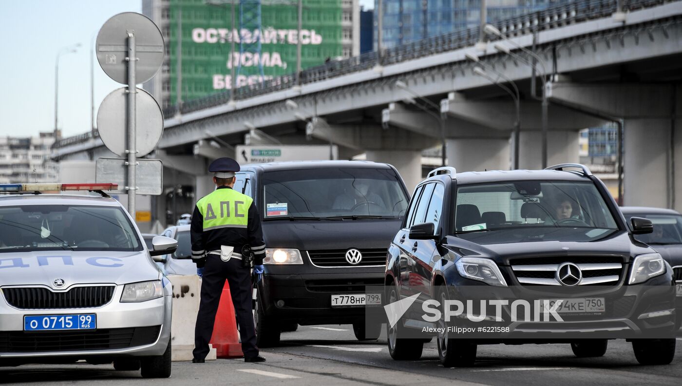 Russia Coronavirus Lockdown