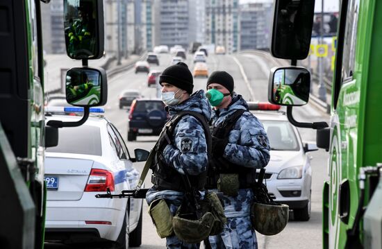 Russia Coronavirus Lockdown