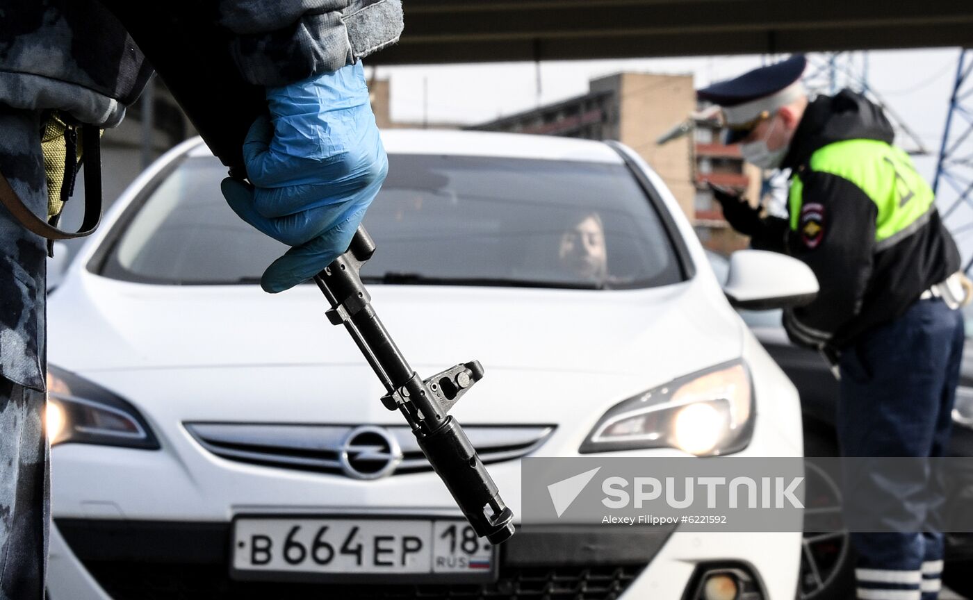 Russia Coronavirus Lockdown