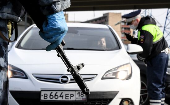 Russia Coronavirus Lockdown