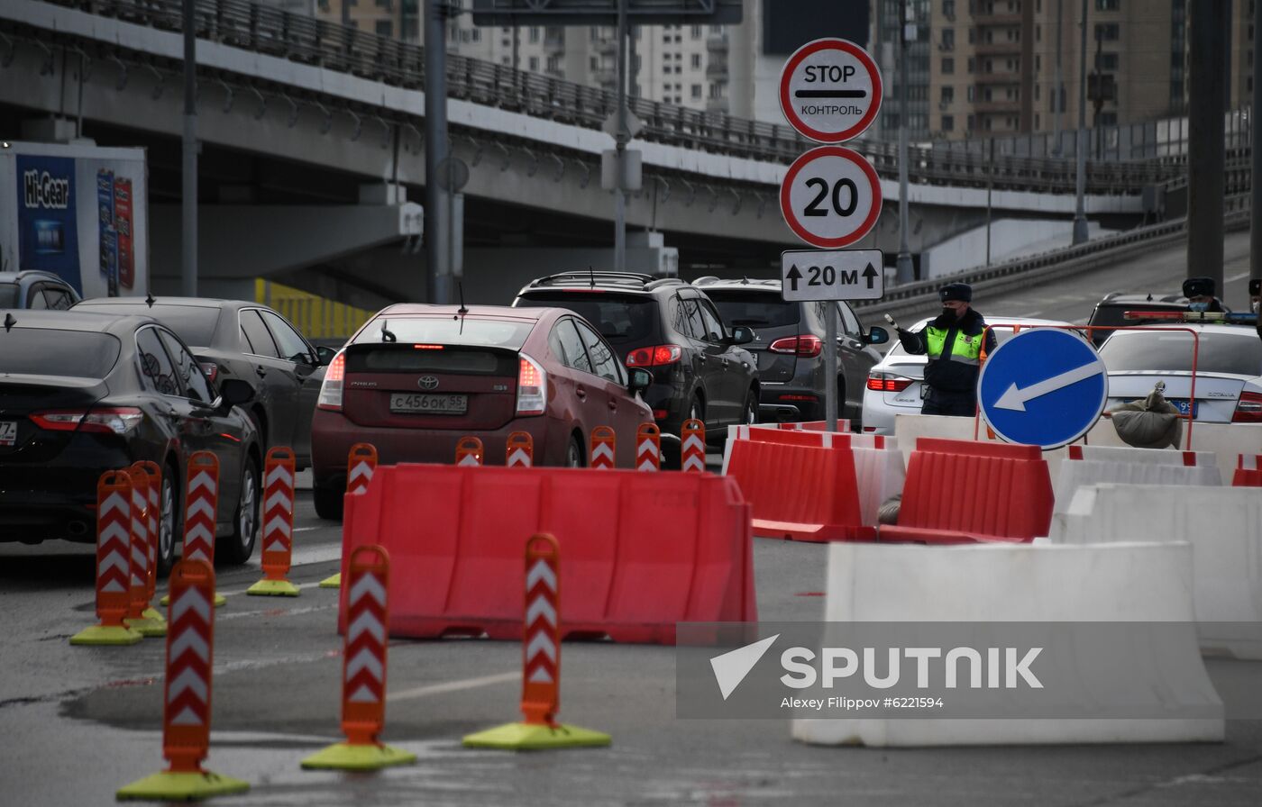 Russia Coronavirus Lockdown