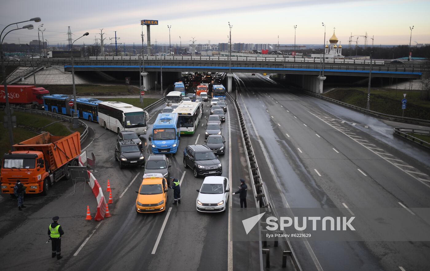 Russia Coronavirus Lockdown