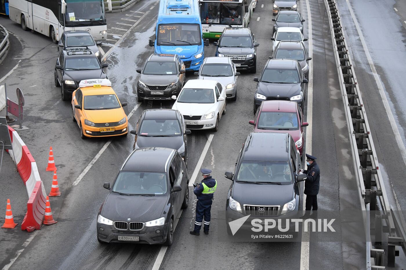 Russia Coronavirus Lockdown