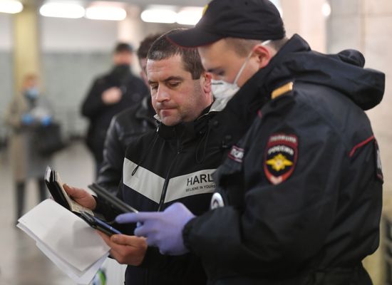 Russia Coronavirus Lockdown