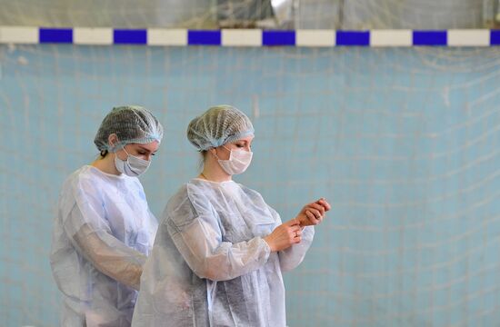 Russia Coronavirus Tests 