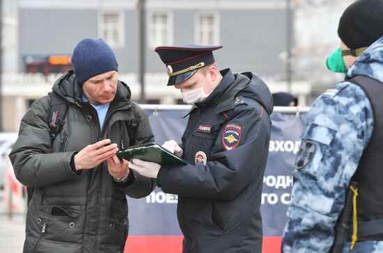 Russia Coronavirus Lockdown