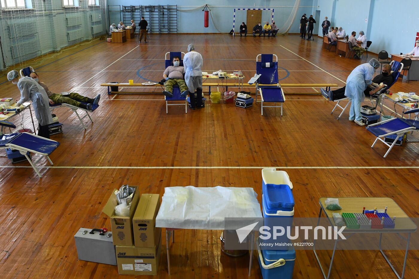 Russia Coronavirus Tests