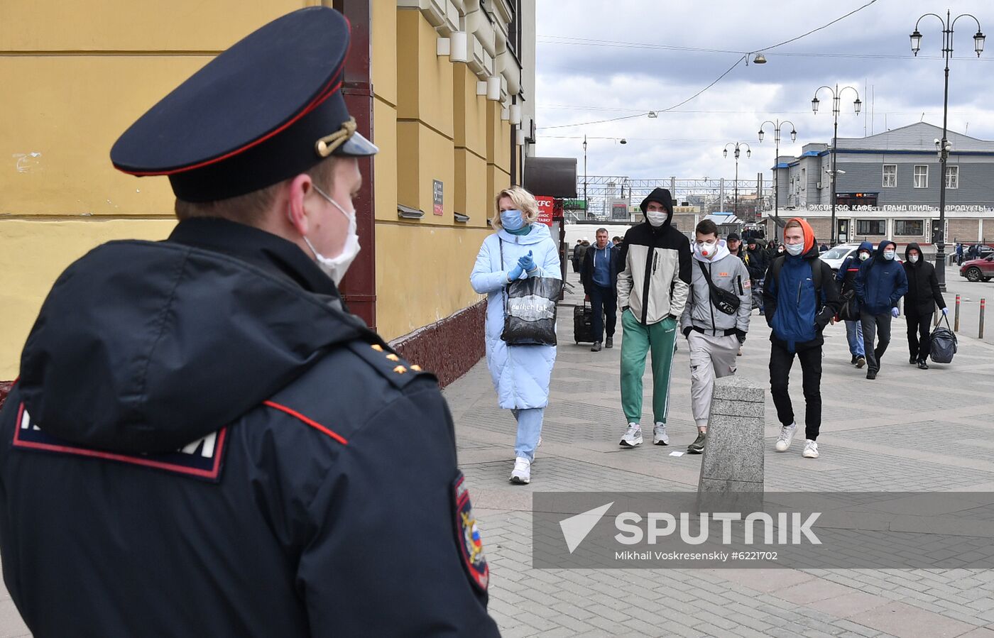 Russia Coronavirus Lockdown