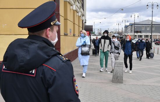 Russia Coronavirus Lockdown