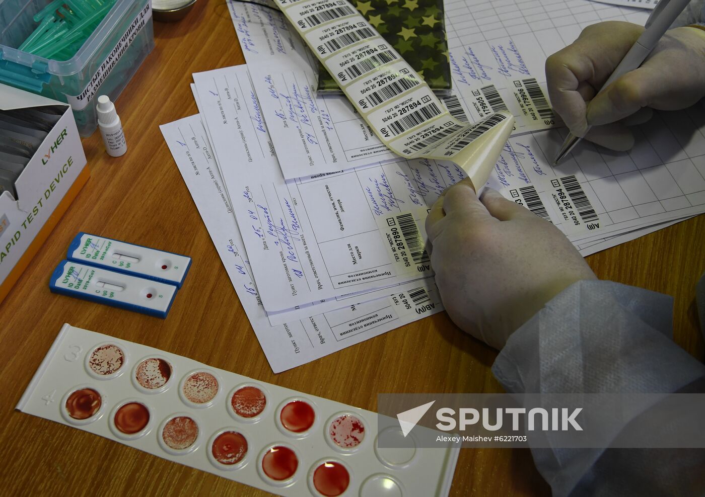 Russia Coronavirus Tests 