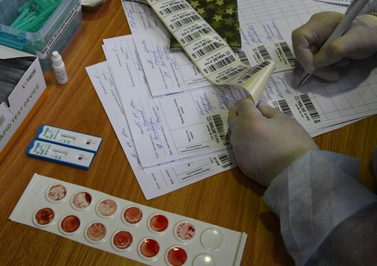 Russia Coronavirus Tests 