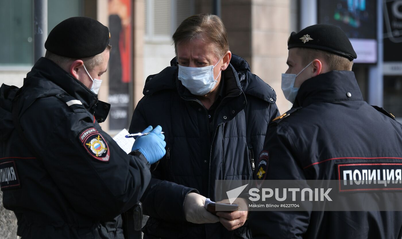 Russia Coronavirus Lockdown