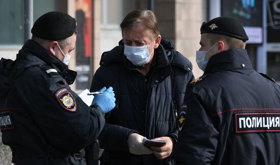 Russia Coronavirus Lockdown