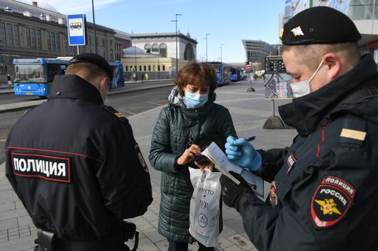 Russia Coronavirus Lockdown