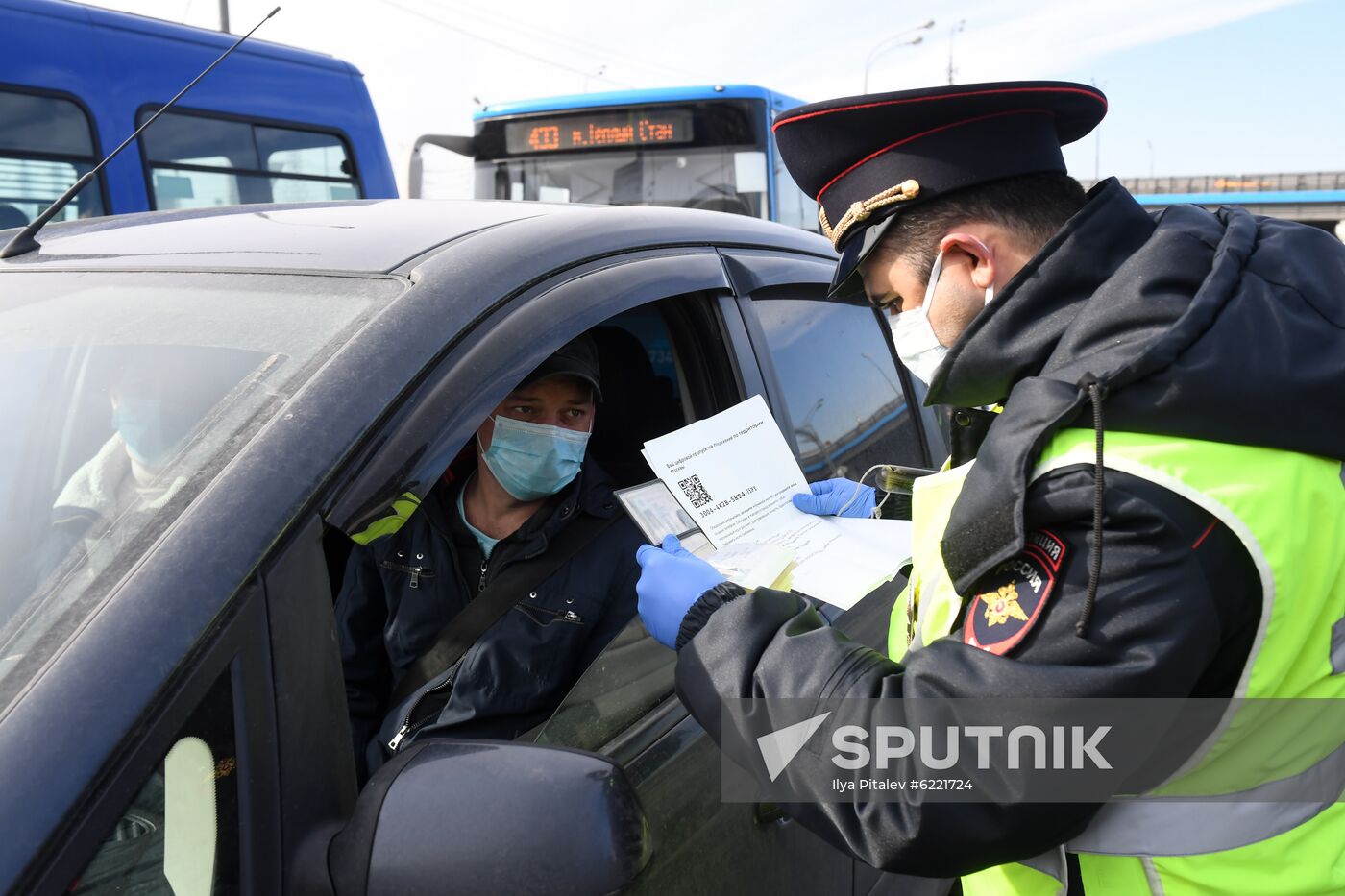 Russia Coronavirus Lockdown