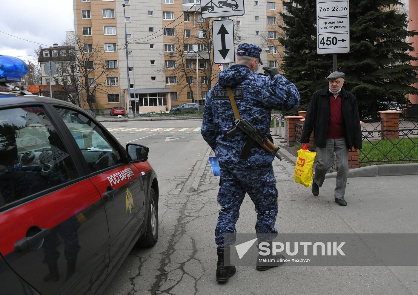 Russia Coronavirus Lockdown