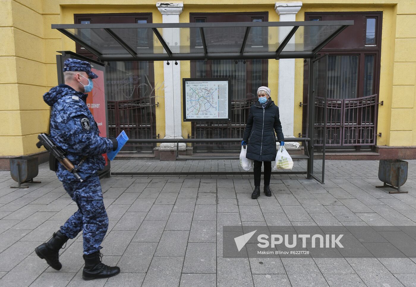 Russia Coronavirus Lockdown