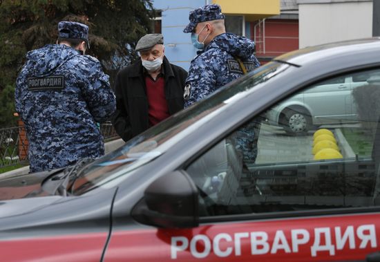 Russia Coronavirus Lockdown