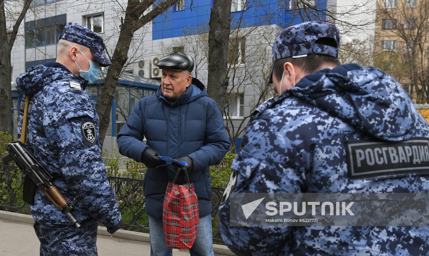 Russia Coronavirus Lockdown