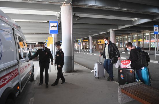 Russia Coronavirus Tourists Return