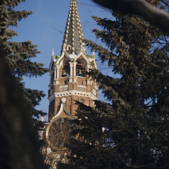 Spasskaya Tower of Moscow Kremlin