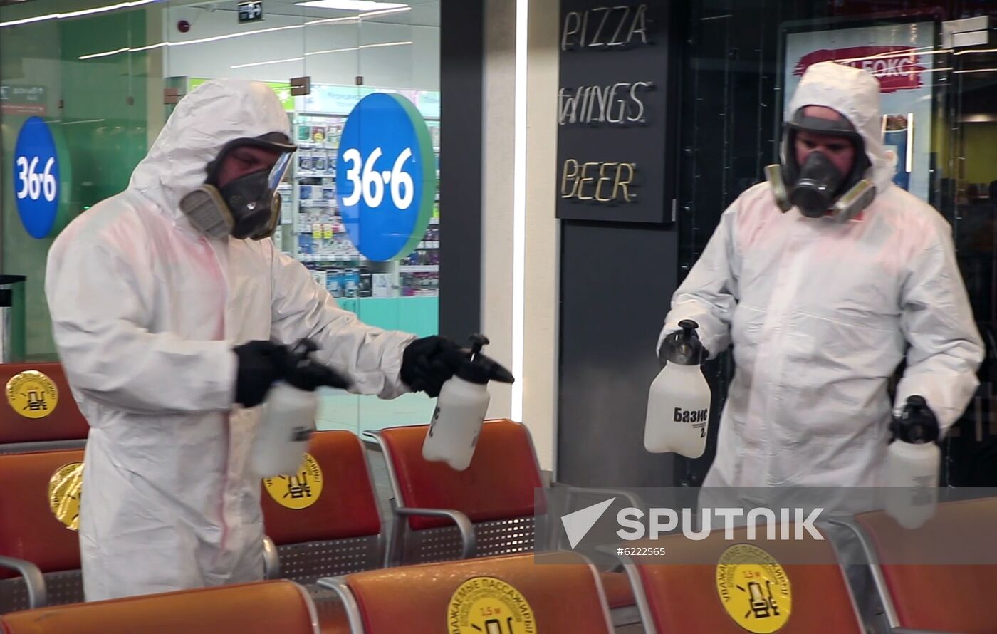 Russia Coronavirus Lockdown