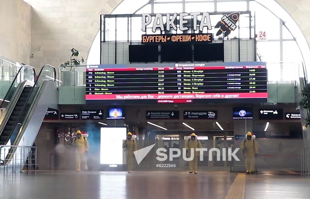 Russia Coronavirus Lockdown