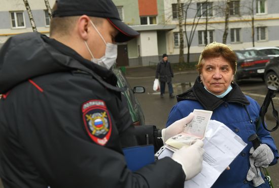 Russia Coronavirus Lockdown