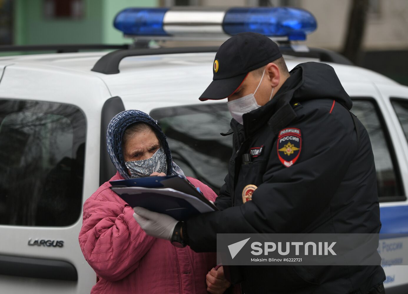Russia Coronavirus Lockdown