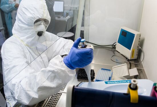 Russia Coronavirus Tests