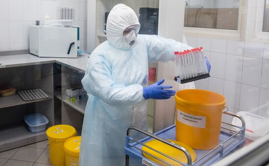 Russia Coronavirus Tests