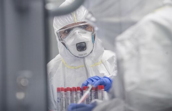Russia Coronavirus Tests