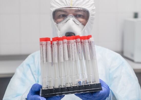 Russia Coronavirus Tests