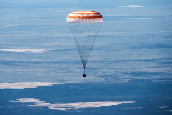 Kazakhstan Space Station Landing
