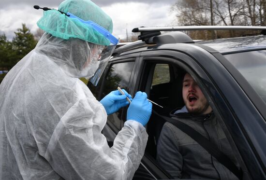 Russia Coronavirus Tests