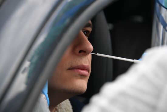 Russia Coronavirus Tests