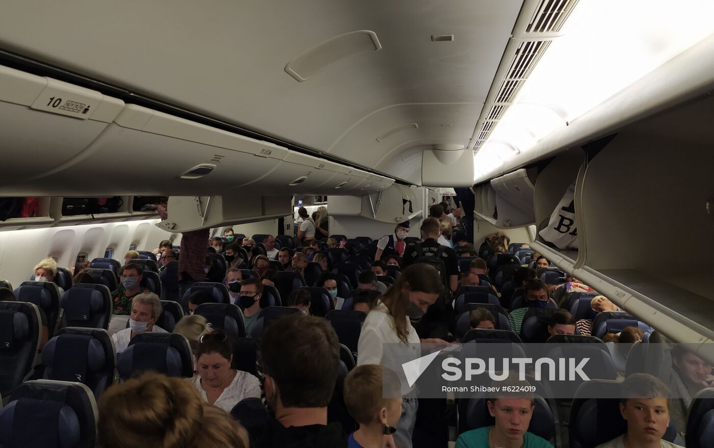 Indonesia Russia Coronavirus Tourists Return