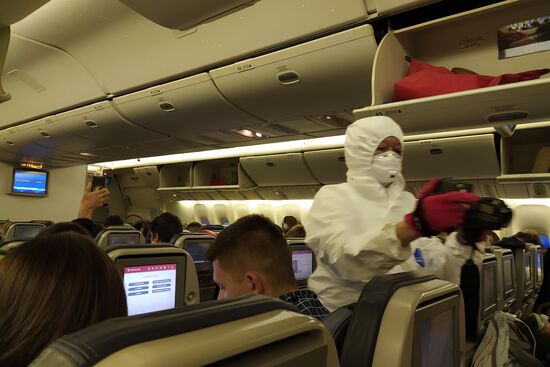 Indonesia Russia Coronavirus Tourists Return