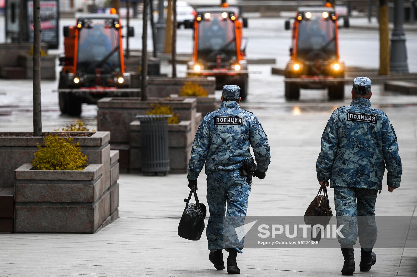 Russia Coronavirus Disinfection