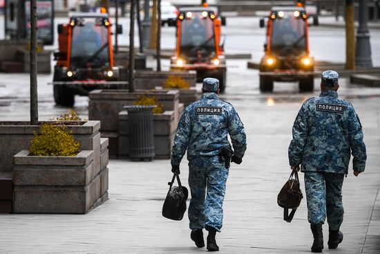 Russia Coronavirus Disinfection