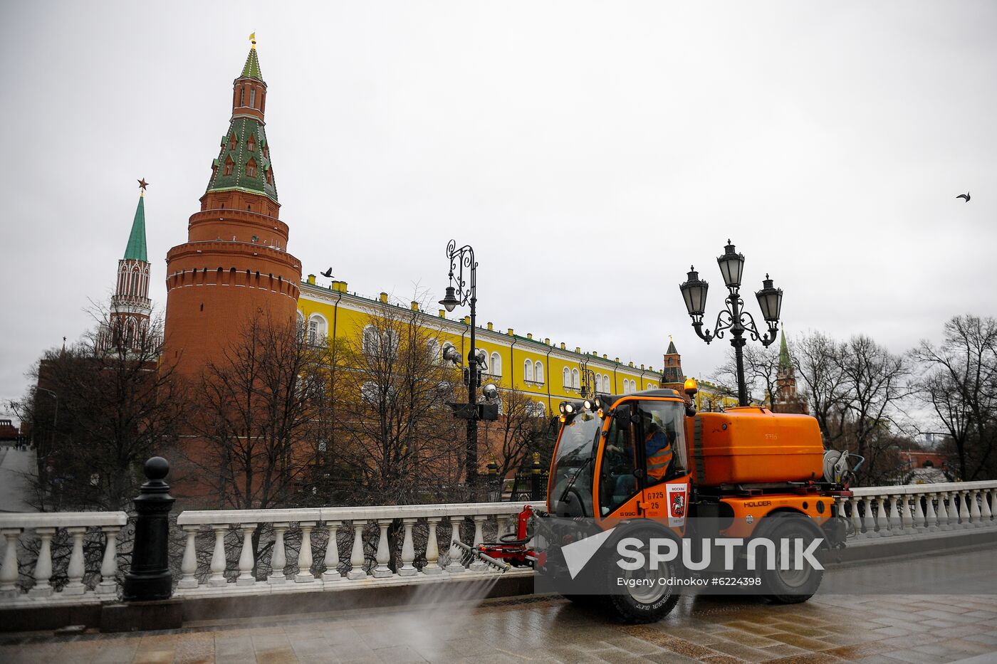 Russia Coronavirus Disinfection